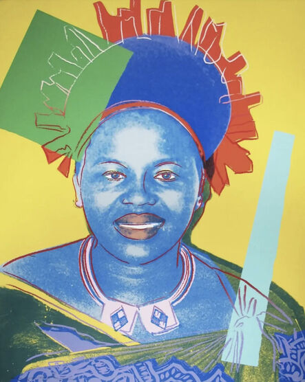 Andy Warhol, ‘Queen Ntombi Twala of Swaziland (F.S. II. 348)’, 1985