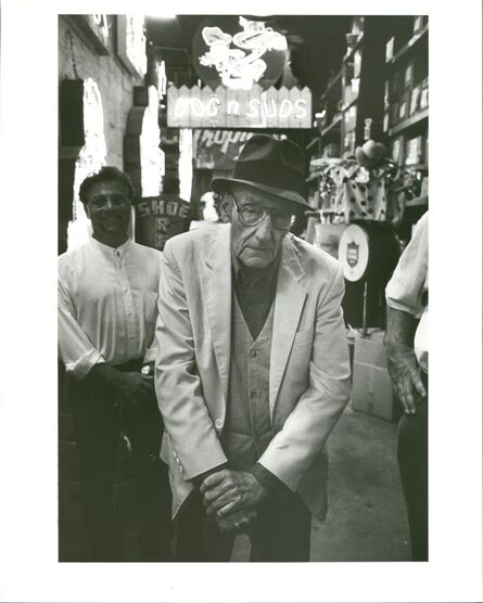 Allen Ginsberg, ‘William S. Burroughs, LACMA, July’, 1996