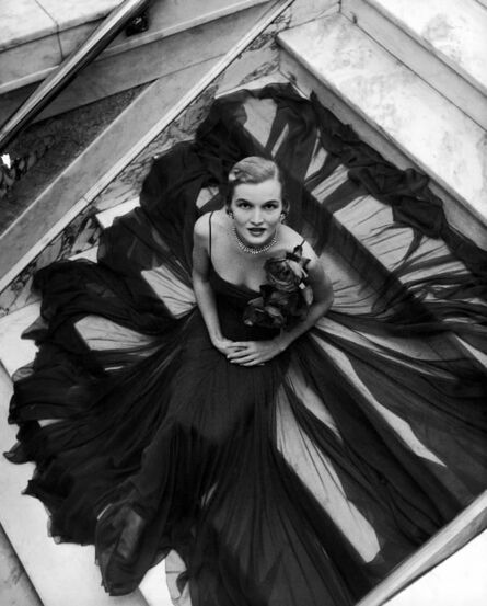 Nina Leen, ‘Model Wearing Full Chiffon Skirt by Traina-Norell’, 1949