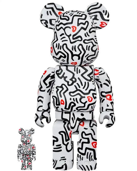 Keith Haring, ‘Keith Haring Bearbrick 400% (Keith Haring BE@RBRICK)’, 2021