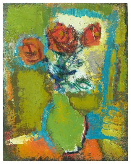 CHIN Jun-Tso 金潤作, ‘Red Roses VII’, 1970