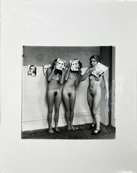 Francesca Woodman, ‘3 Figures, Providence, RI (Woodman on right)’, ca. 1976