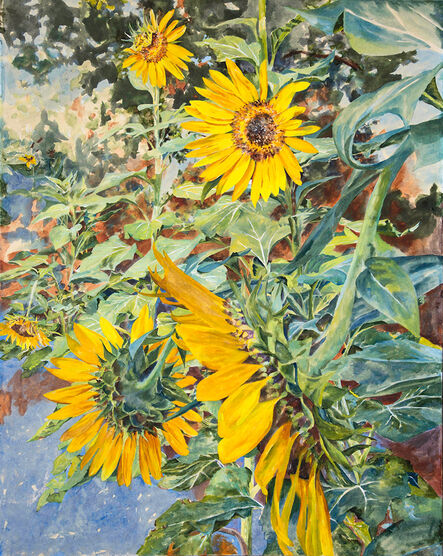 Malou Flato, ‘Sunflowers’, 2018