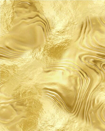 Ben Weiner, ‘​​Abstract (Gold)’, 2018