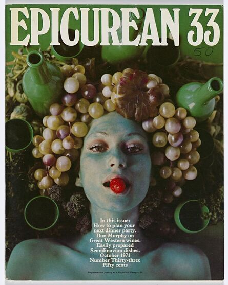 Les Mason, ‘Epicurean Magazine Cover Design Number 33’, 1971