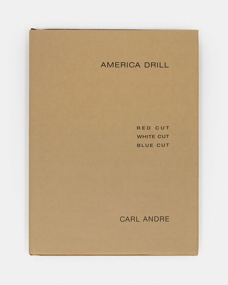 Carl Andre, ‘America Drill’, 2003