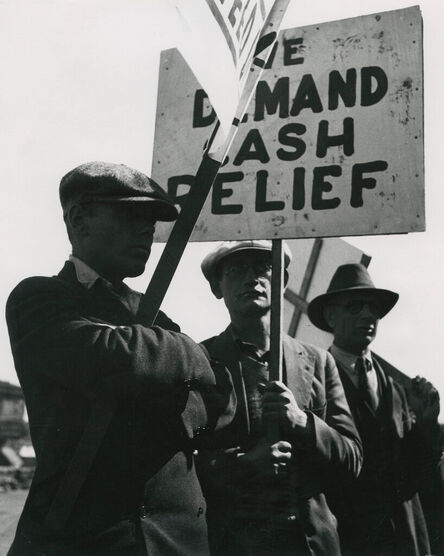Dorothea Lange, ‘Demonstration, San Francisco’, 1934