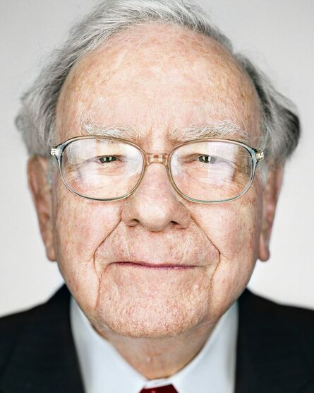 Martin Schoeller, ‘Warren Buffett’, 2016