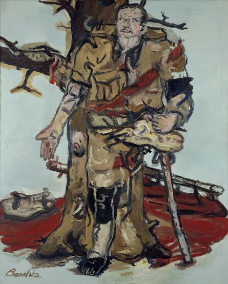 Georg Baselitz, ‘Blocked Painter’, 1965