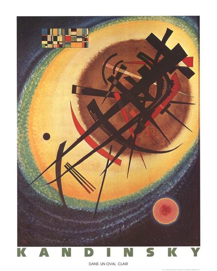 Wassily Kandinsky, ‘Bright Oval’, 1990