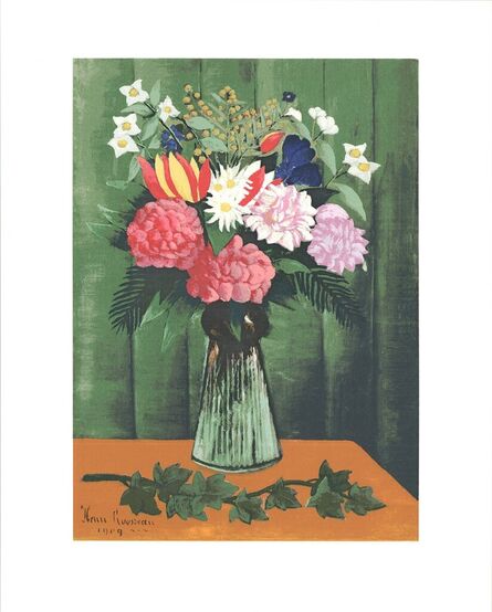 Henri Rousseau, ‘Flowers in Vase’, 1991