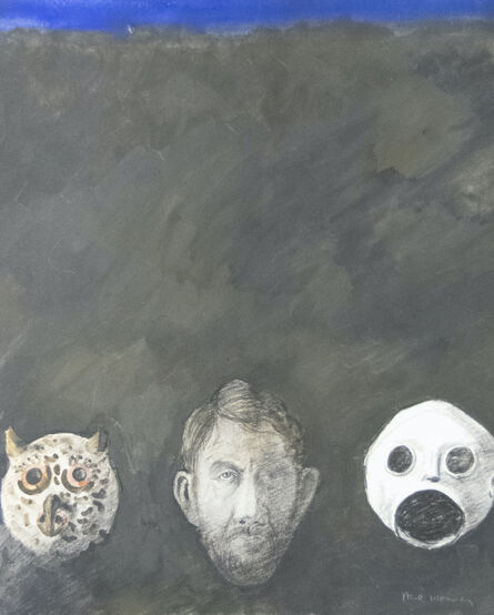 Paul Wonner, ‘Self Portraint and Other Heads’, 1972