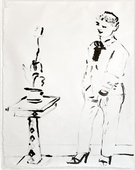 David Hockney, ‘Celia Musing’, 1979