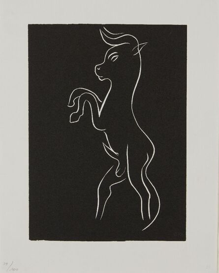 Henri Matisse, ‘Un meuglement different des autres, no.4, from Pasiphaé’, 1981