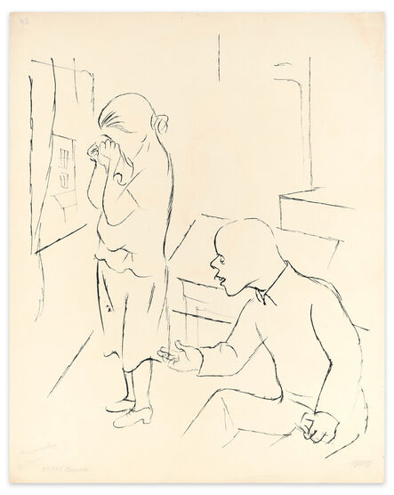 George Grosz, ‘Without Results’, 1925