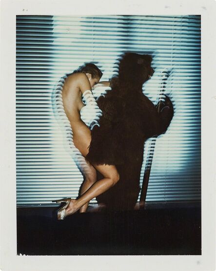 Helmut Newton, ‘Wibecke and her Mechanical Bear, Paris’, 1974