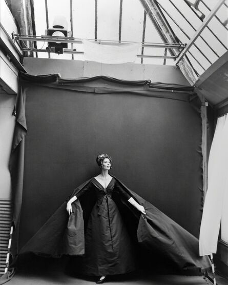 Richard Avedon, ‘Suzy Parker, Evening Dress by Dior, Paris Studio, August’, 1956