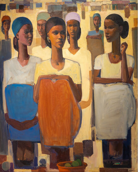 Tadesse Mesfin, ‘Pillars of Life Patience II’, 2020