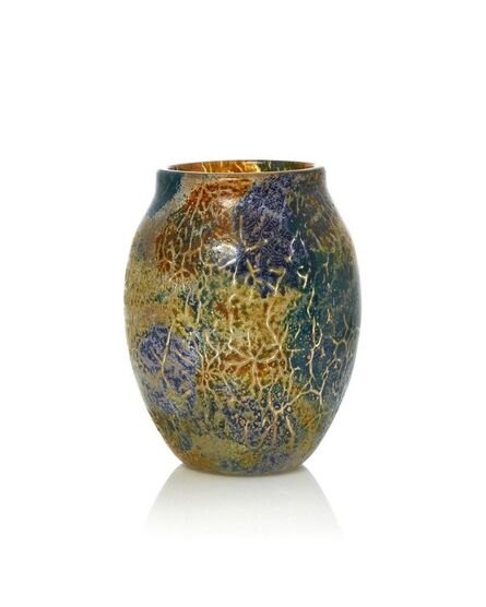 Monart, ‘a ‘Cloisonné’ glass vase, shape MF’, 20th Century