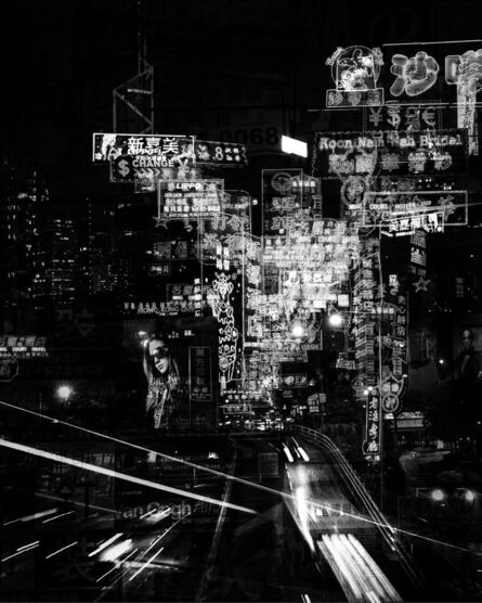 Alexandre Manuel, ‘Hong Kong, A grammar in the night #3, hommage to Hong Kong’, 2019