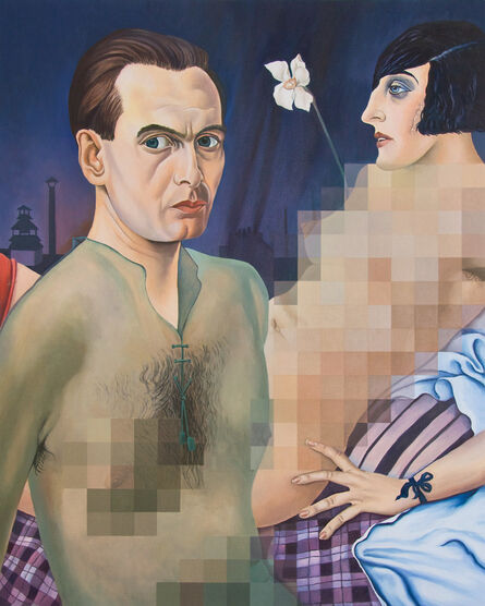 Pamela Joseph, ‘Censored Self-Portrait 1927 by Schad’, 2014