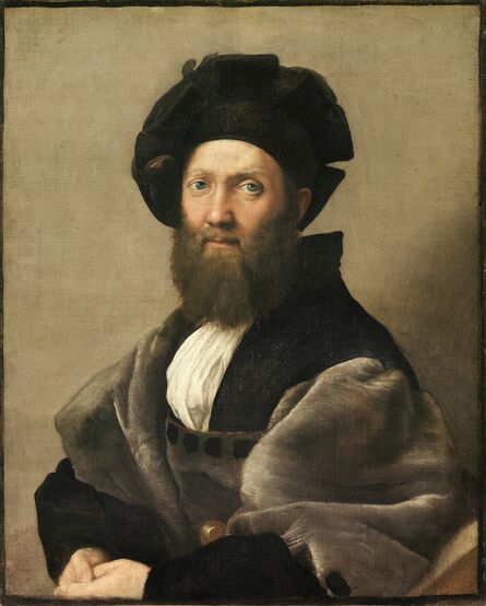 Raphael, ‘Count Baldassare Castiglione, author of "Il Cortegiano," the book about the perfect courtier’, 1514-1515
