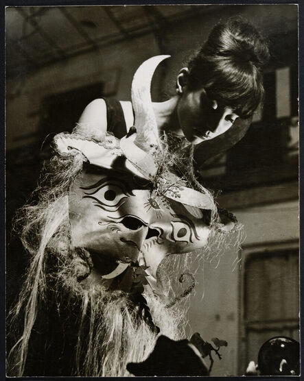 Kati Horna, ‘Mujer y mascara, series « Mujer y mascara » Mexico’, 1961-196