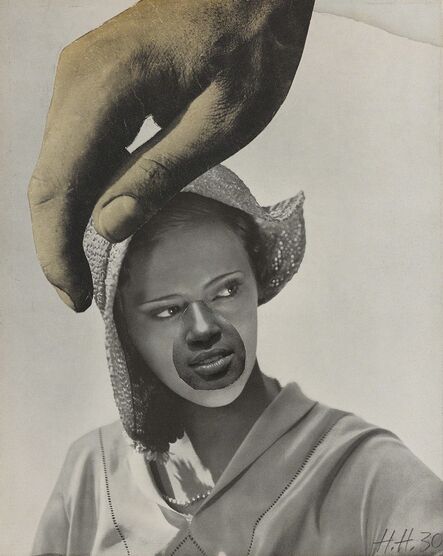 Hannah Höch, ‘Untitled (Large Hand Over Woman’s Head)’, 1930