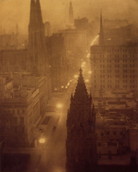 Alvin Langdon Coburn, ‘Fifth Avenue from St Regis, New York’, 1904