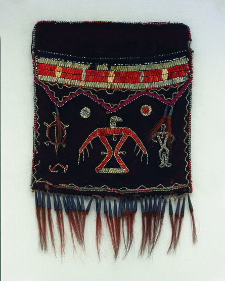 Anishinaabe, Ojibwa, ‘Shoulder bag (without strap)’, ca. 1820