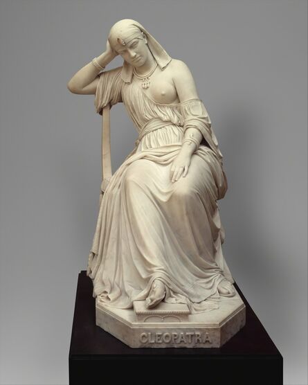 William Wetmore Story, ‘Cleopatra’, 1858-carved 1869