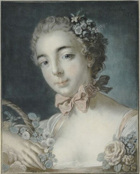 Louis-Marin Bonnet, ‘Tête de Flore (Head of Flora)’, 1769