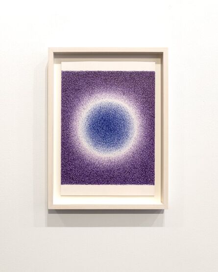 Ignacio Uriarte, ‘Circular glow (lila-blue)’, 2023