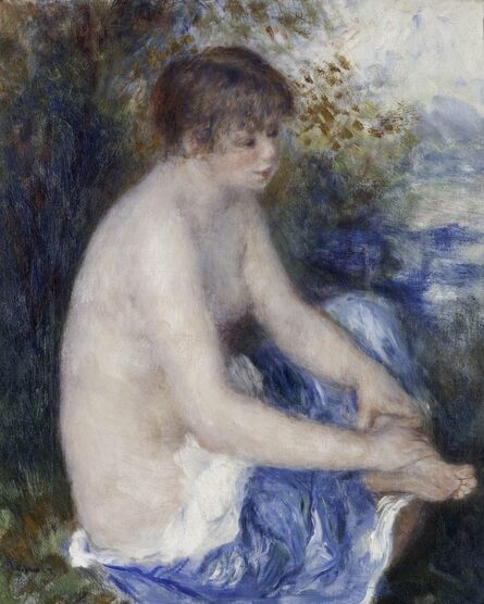 Pierre-Auguste Renoir, ‘Little Blue Nude’, ca. 1878–79