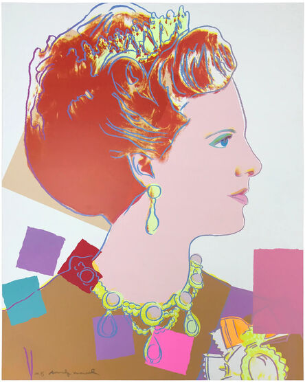 Andy Warhol, ‘Queen Margrethe II of Denmark FS II.344’, 1985