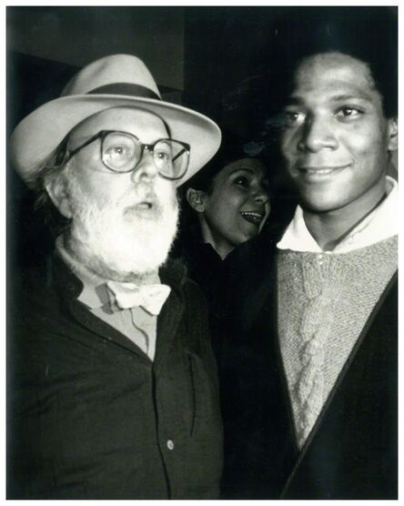 Andy Warhol, ‘Henry Geldzahler and Jean-Michel Basquiat’, ca. 1984