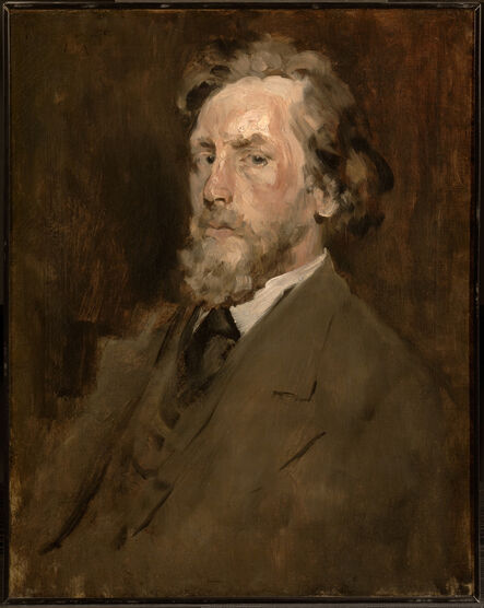 William Merritt Chase, ‘Portrait of a Man’, c. 1875