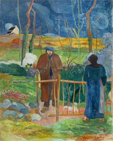 Paul Gauguin, ‘Bonjour, Monsieur Gauguin’, 1889