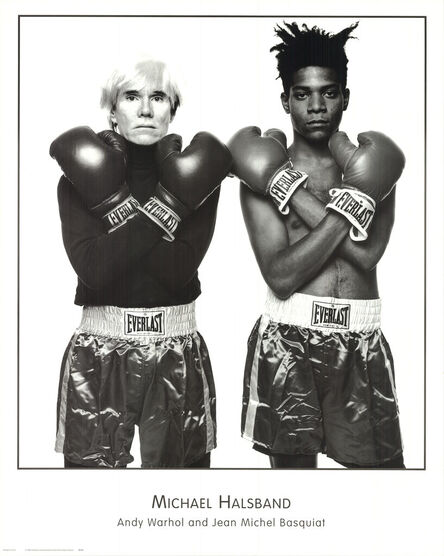 Michael Halsband, ‘Andy Warhol and Jean Michel Basquiat’, 1999