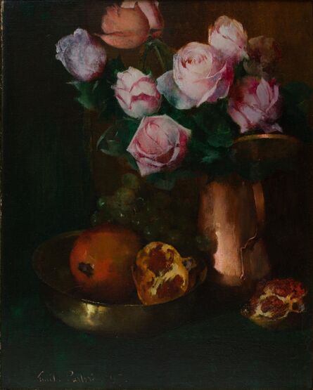 Emil Carlsen, ‘Roses in a Copper Jar’, 1897