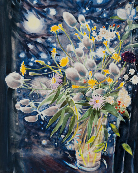 Tamara Krendel, ‘Night Flowers, Summer into Fall (or wild flowers in a glass)’, 2021
