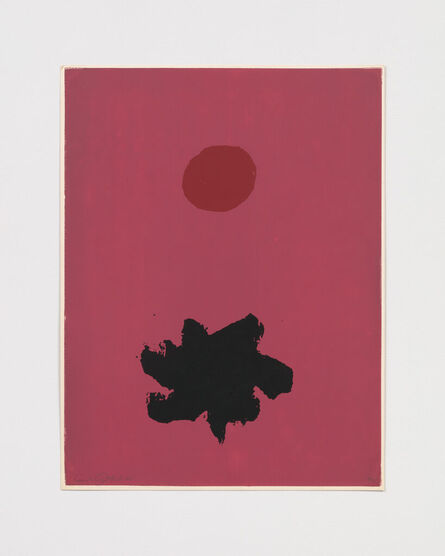 Adolph Gottlieb, ‘Rosy Mood’, 1967