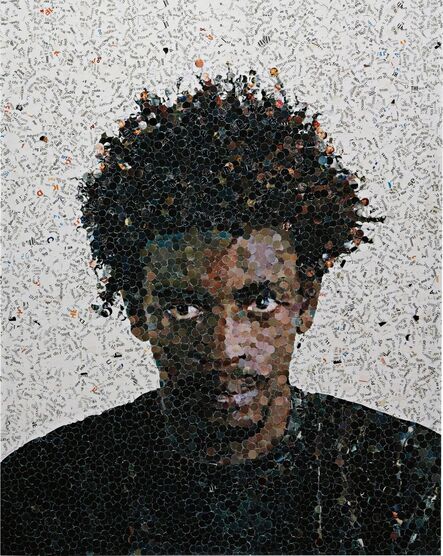 Vik Muniz, ‘Jorge (from the series 'Pictures of Magazines')’, 2001