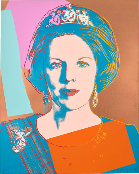 Andy Warhol, ‘Queen Beatrix of the Netherlands, from Reigning Queens (Royal Edition) (F. & S. 338A)’, 1985