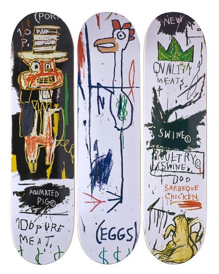 Jean-Michel Basquiat, ‘"Quality Meats"’, 2014