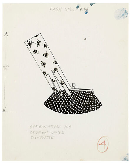 Andy Warhol, ‘Purse and Glove’, ca. 1952