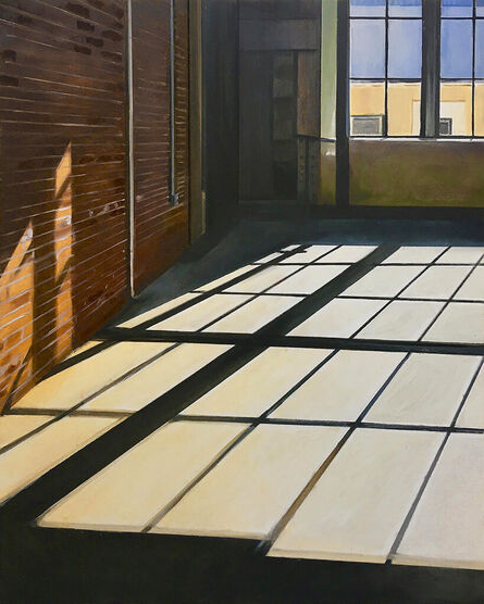 Allan Gorman, ‘ Empty Office with a Brick Wall’, 2020