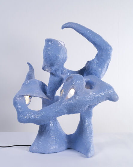 OrtaMiklos, ‘Blue spike' Lamp Table’, 2020