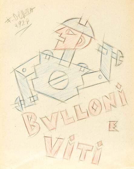 Fortunato Depero, ‘Bulloni e viti’, 1924
