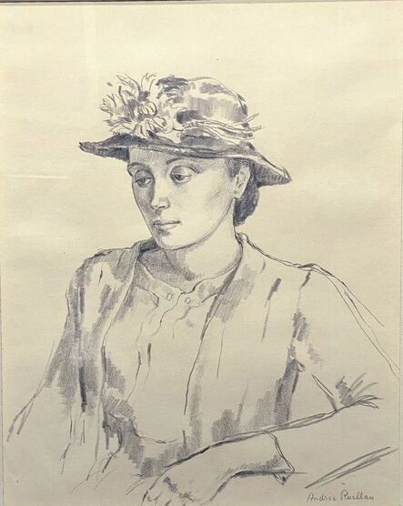 Andrée Ruellan, ‘Young Woman, Carlotta Petrina’, ca. 1940